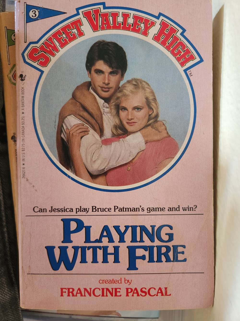 Sweet Valley High 'Playing With Fire' #3 Paperback